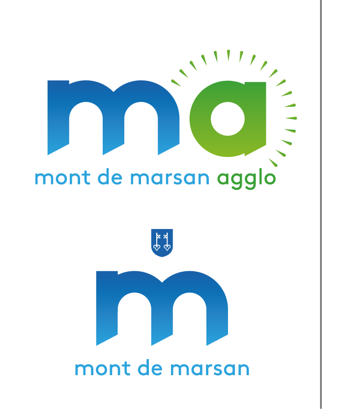 image : Logo de Mont de Marsan Agglo et Ville de Mont de Marsan