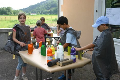 photo des activités jeudi 15 juillet au centre de vacances de libarrenx