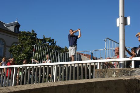 photo du golf en ville organisé lors du samedi piéton du 7 août 2010