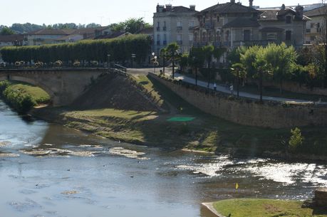 photo du golf en ville organisé lors du samedi piéton du 7 août 2010