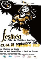 affiche de Festhea aquitaine à Mont de Marsan 2010