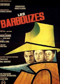 image : affiche cinéma les barbouzes