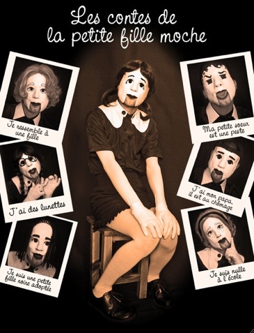 Affiche du spectacle les contes de la petite fille moche