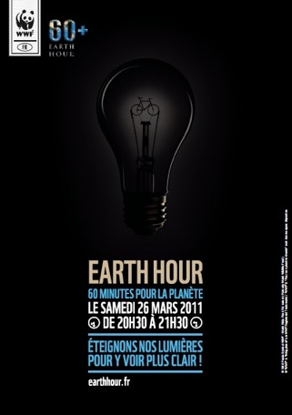 image : Affiche Earth hour 2011