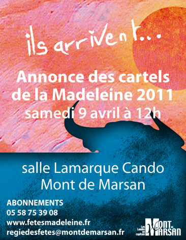 image-lien : visuel annonce cartels de la madeleine 2011 et lien vers site de la régie des fêtes