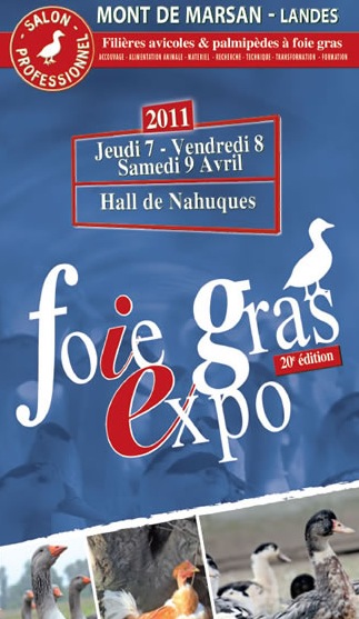 image : Affiche foie gras expo 2011