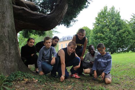 image : séjour des 8-15 ans de juillet 2011 à Libarrenx