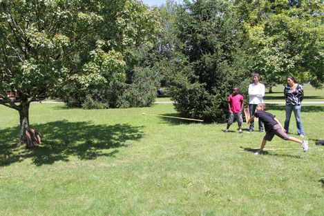 image : séjour des 8-15 ans de juillet 2011 à Libarrenx