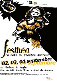 affiche de Festhea aquitaine à Mont de Marsan 2011