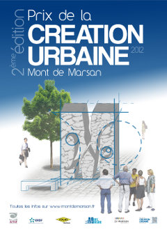 image : Affiche du prix de la création urbaine