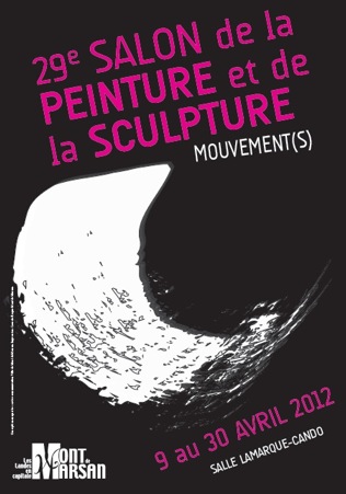 image : Affiche Salon peinture et sculpture 2012