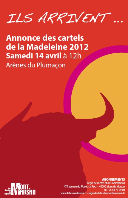 image-lien : visuel annonce cartels de la Madeleine 2012 et lien vers site internet de la régie des fêtes