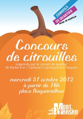 image : Affiche Concours de citrouilles