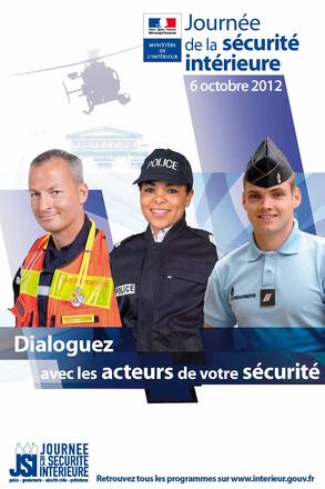 image : Affiche journée de la sécurité intérieure