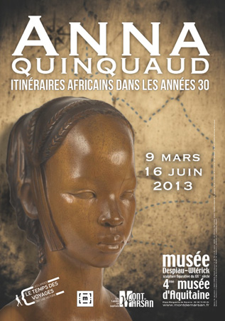 Affiche exposition Anna Quinquaud