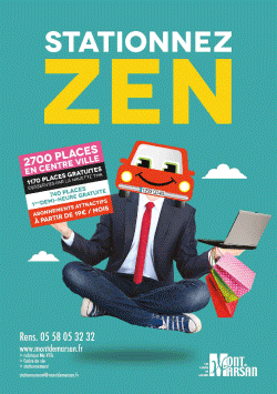 image : Affiches campagne stationnez zen