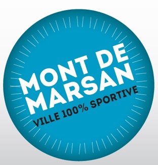 image : Logo Mont de Marsan ville 100% sportive