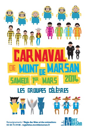 image-lien : affiche et lien vers page Carnaval 2014 du site de la régie des fetes