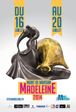 image-lien : Affiche Madeleine 2014 et lien vers site internet de la régie des fêtes