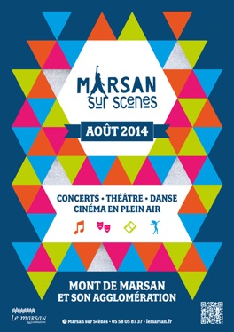 image-lien : Affiche Marsan sur scènes et lien vers site internet facebook