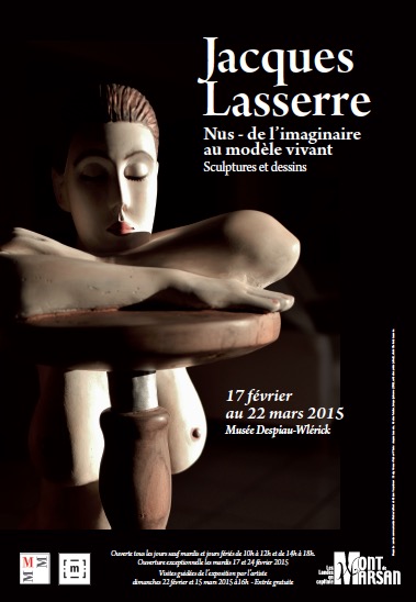 image : Affiche exposition Jacques Lasserre