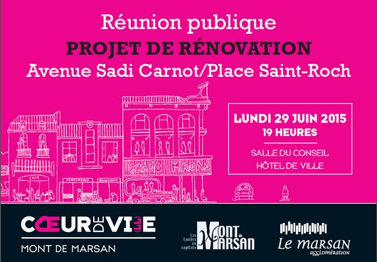image :Invitation réunion publique du 29 juin 2015 - Mont de Marsan