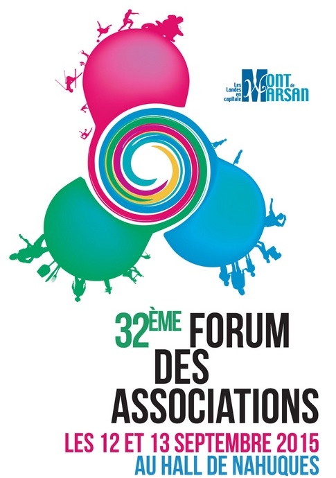 affiche du forum des association - 12 et 13 sept 2015