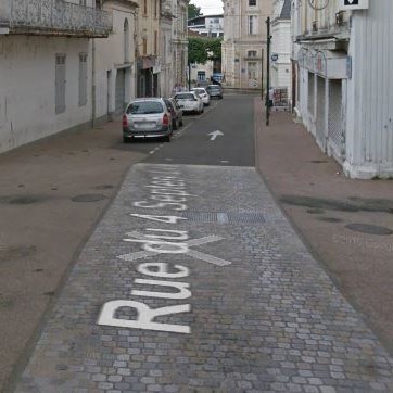 image : Vue rue Cazillas - Mont de Marsan