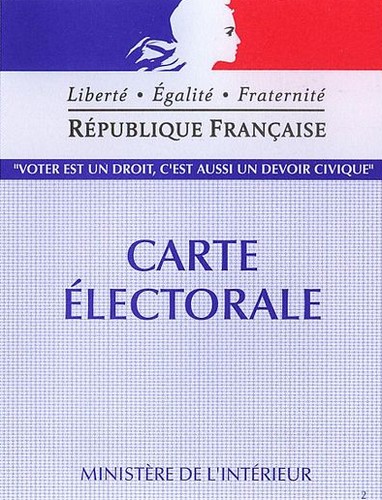 image : Carte électorale française
