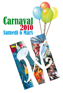 image : affiche Carnaval 2010 de Mont de Marsan