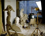 image : photo restauration de sculptures en plâtre
