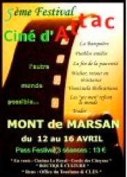 image : affiche 5e Festival Ciné Attac 2010