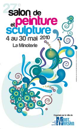 image : affiche salon de peinture et sculpture 2010
