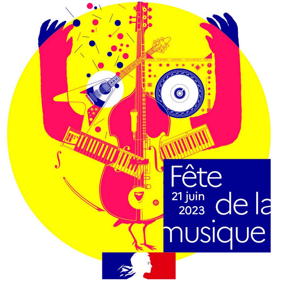 image : Visuel Fête de la Musique 2023