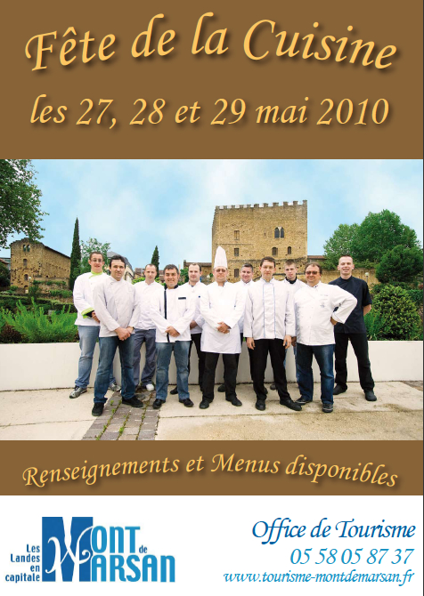 image : affiche fête de la cuisine mai 2010