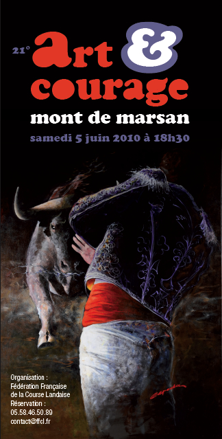 image : affiche 21ème édition du festival Art et Courage